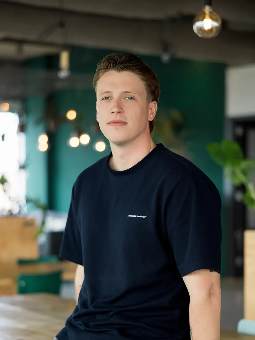 Portrait van Lucas Castelein